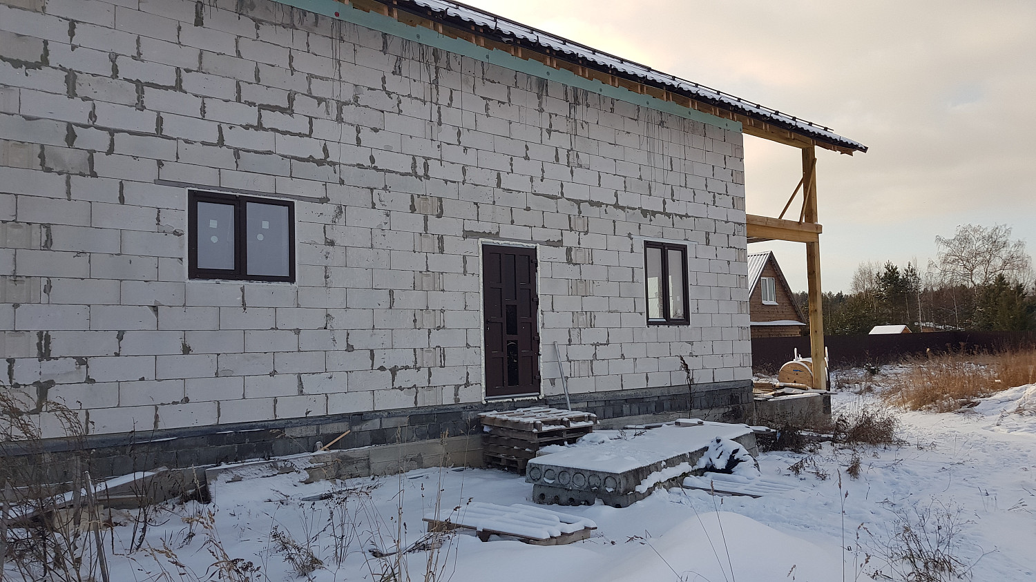 Остекление загородного дома